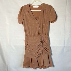 ASTR THE LABEL Polka Dot Dress